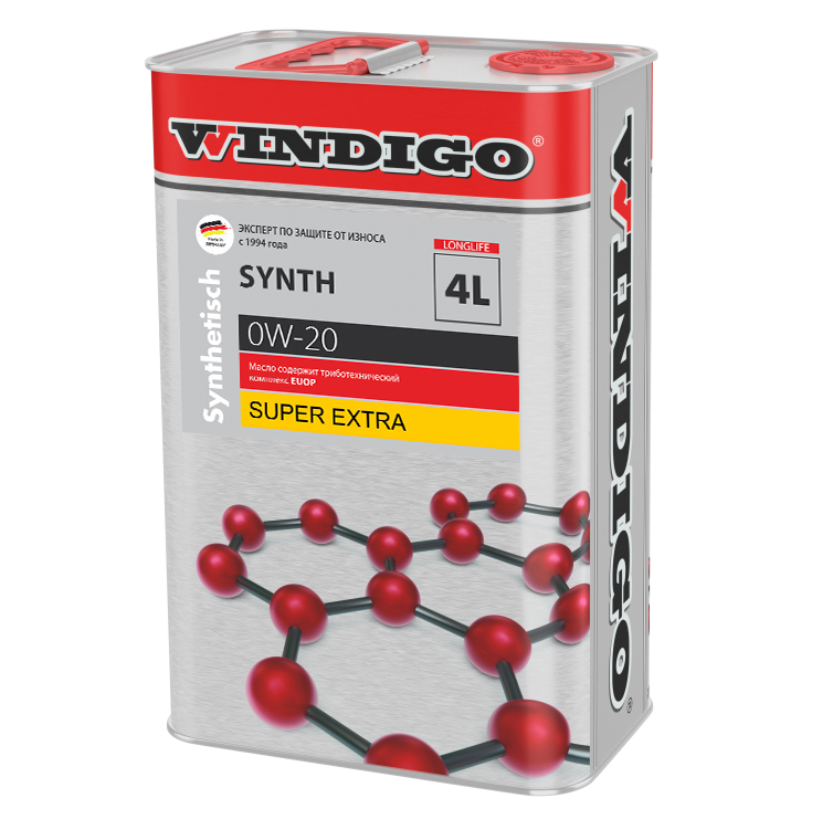 картинка WINDIGO SYNTH SUPER EXTRA 0W-20 от WINDIGO.RU