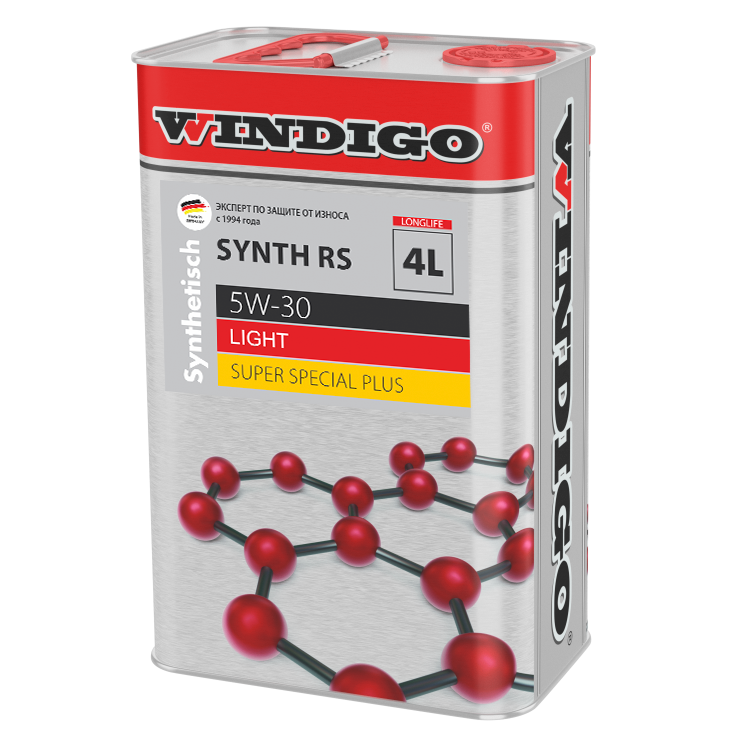 картинка WINDIGO SYNTH RS 5W-30 SUPER SPECIAL PLUS LIGHT от WINDIGO.RU